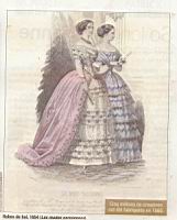 1854, Robe de bal